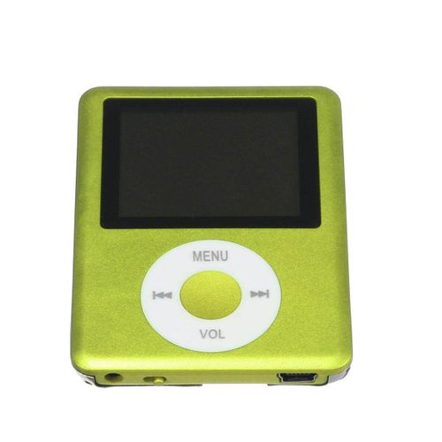 3.5mm 1.8'' 8GB MP3/MP4 Player LCD Screen Media Video Game Movie Audio FM Radio Green