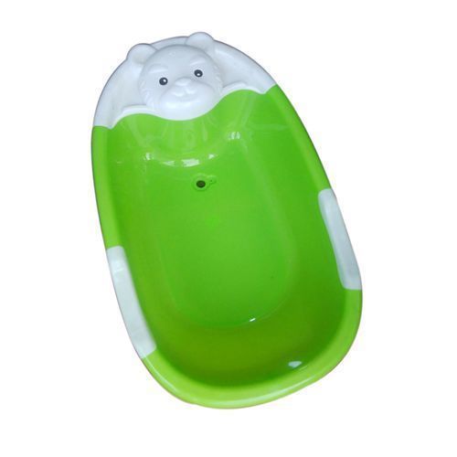 Baby Plastic Basin - Green.big in size