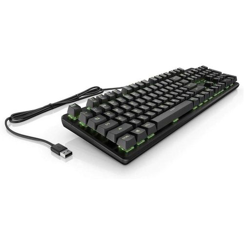 Hp Pavilion Gaming Keyboard 500, Mechanical keyboard, Wired USB, Backlight - Black