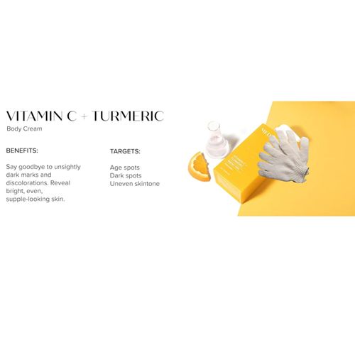 Medix 5.5 Vitamin C Cream W/Turmeric For Face And Body Firming & Brightening Cream For Age Spots Dark Spots & Sun Damaged Skin Anti Aging Cream Infused W/Vitamin E Ginger Ginseng