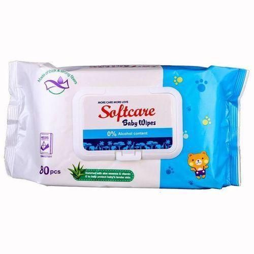 Soft Care Baby Wet Wipes 80pcs Value Pack
