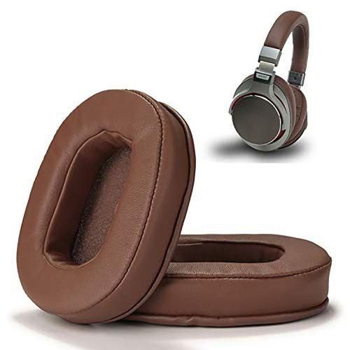 Ear Cushions Memory Foam Earpads Cover Replacement Ear Pads for ATH M50X Fits Audio Technica M40X M30X M20 Brown NO5115