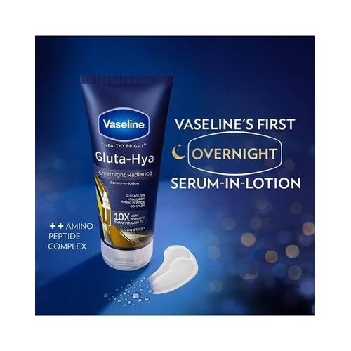 Vaseline Healthy Bright Gluta-HYA Overnight Radiance Repair Serum Burst Lotion – 300ml