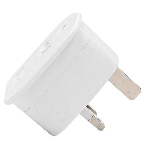 Travel Adapter for China Eu Us to Uk White Plug Pack of 2 NO5112
