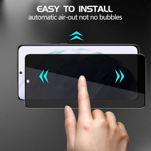 Samsung Galaxy S21, S21 Plus, S21 Ultra Privacy Screen Protector-Black