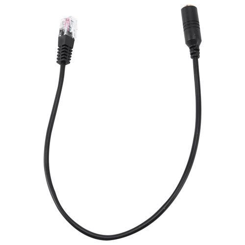 2pc 3.5mm Headset to Cisco Jack Female to Male RJ9 Plug NO5116