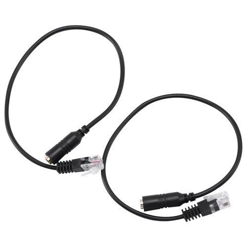 2pc 3.5mm Headset to Cisco Jack Female to Male RJ9 Plug NO5115