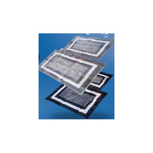 2Piece Bathroom Runner Rug Gray Non-Slip Long Bath Mat Soft And Water Absorbent Bath Rug Machine Washable Fluffy Microfiber Floor Mats For Bathroom Tub Sink Shower Black, Grey Multi Color