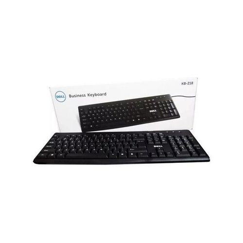 DELL KB - 218 USB Wired Keyboard - Black