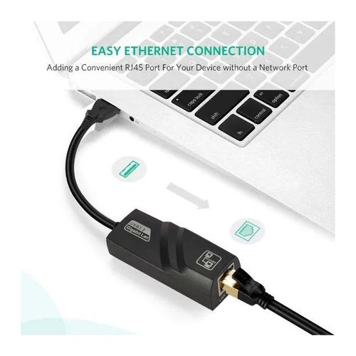 Universal USB 3.0 High Speed Ethernet Network Adapter-Black