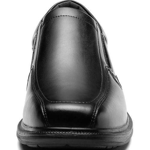 SVNKE Men's Casual Slipon Loafers PU  Leather Stretch Shoes Square Toe Wedding Formal Dress Luxury Business Office