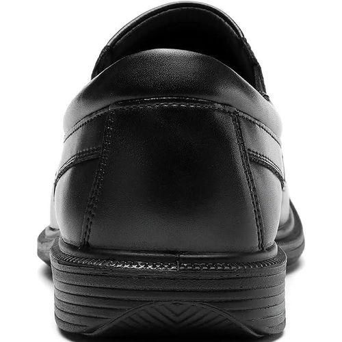 SVNKE Men's Casual Slipon Loafers PU  Leather Stretch Shoes Square Toe Wedding Formal Dress Luxury Business Office