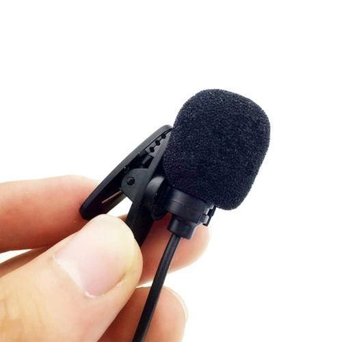 3.5mm Wired Lapel Clip Omnidirectional Microphone Lavalier-