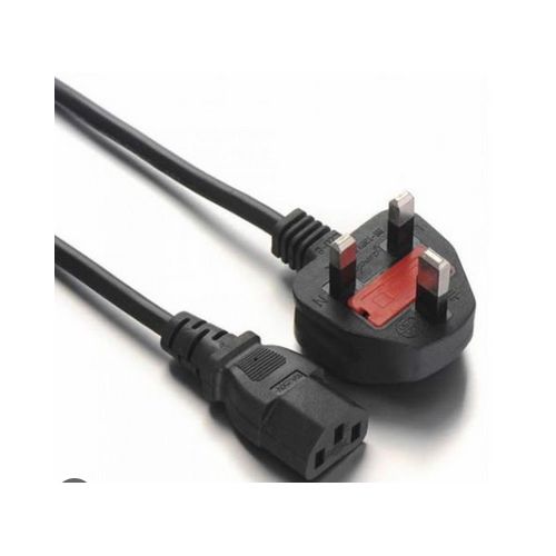 Desktop CPU And Monitor Power Cable