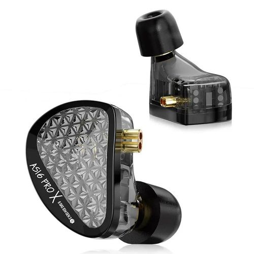 KZ AS16 PRO X 8 Balanced Armature N Ear Earphone 16BA Music Headsets High Sound Quty  Monitor Earphone ZAR ZS10 PROX AST