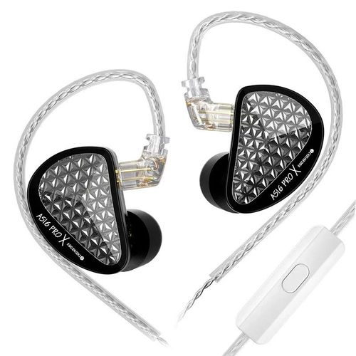 KZ AS16 PRO X 8 Balanced Armature N Ear Earphone 16BA Music Headsets High Sound Quty  Monitor Earphone ZAR ZS10 PROX AST