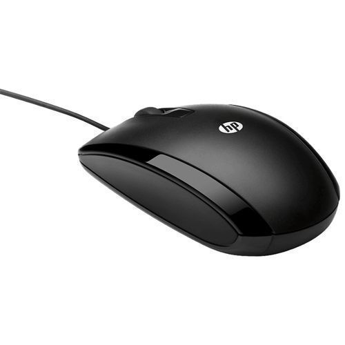 Hp X500 Precision Optical Wired USB Mouse - Black