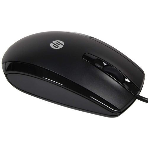 Hp X500 Precision Optical Wired USB Mouse - Black