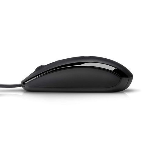 Hp X500 Precision Optical Wired USB Mouse - Black
