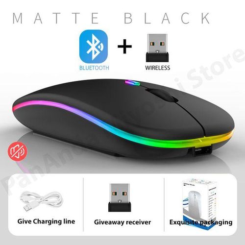 Rechargeable Bluetooth wireless Mouse Ultra Slim