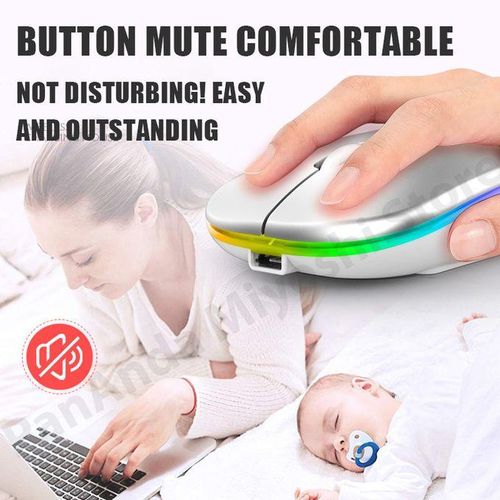 Rechargeable Bluetooth wireless Mouse Ultra Slim