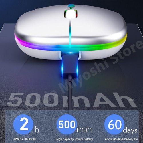 Rechargeable Bluetooth wireless Mouse Ultra Slim