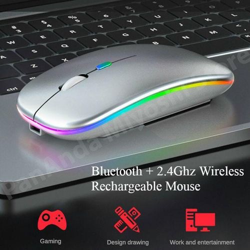 Rechargeable Bluetooth wireless Mouse Ultra Slim