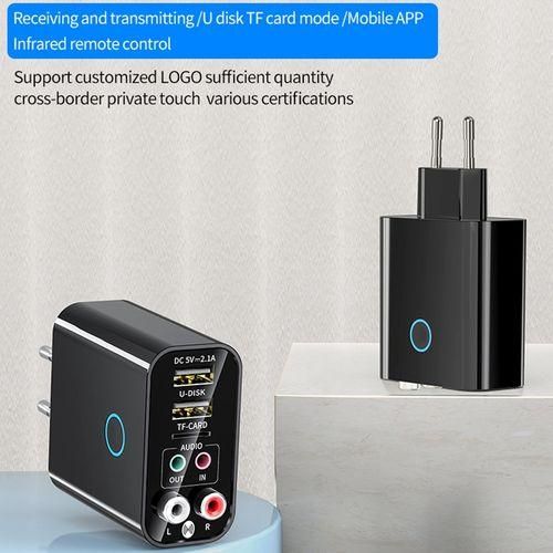 K16 2 In 1 Plugin Bluetooth Receiver Transmitt Er, EU Plug