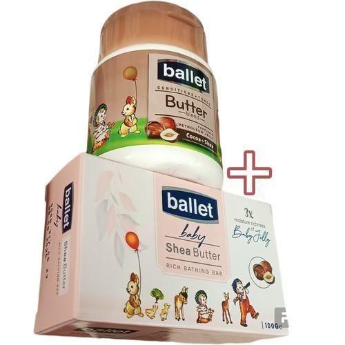 Ballet Butter Blend Baby Soap 100g+ Shea Butter Baby Jelly 100g