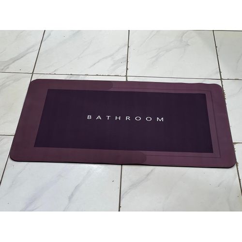 Water Absorbent Anti Slip mats for Bathroom Kitchen Door mat Anti Slip Skid Bath mat -Multicolor