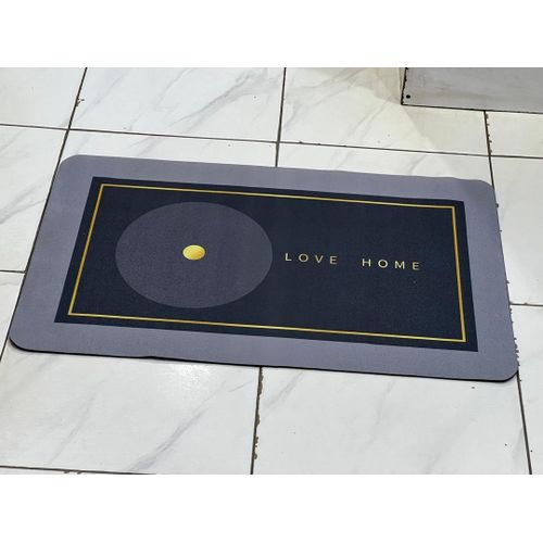Water Absorbent Anti Slip mats for Bathroom Kitchen Door mat Anti Slip Skid Bath mat -Multicolor