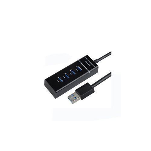 USB HUB 3.0 High-speed 30cm For Desktop Laptop 4Ports -Black