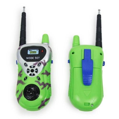 2Pcs Green Electronic   Kid Outdoor Toy