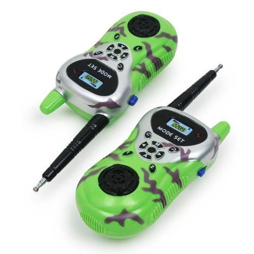 2Pcs Green Electronic   Kid Outdoor Toy