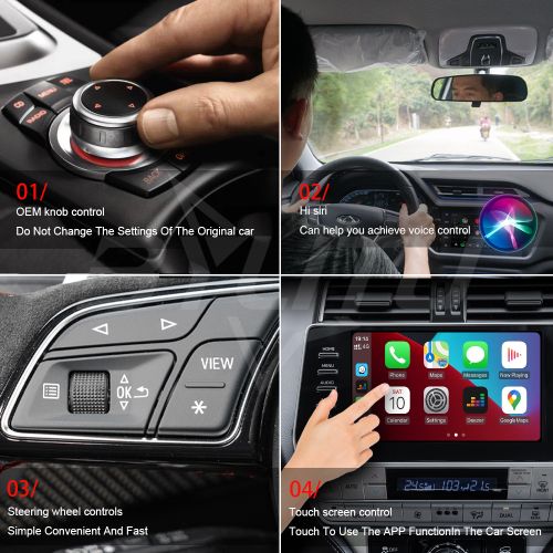 Wired To Wireless CarPlay Box Car Wired To Wireless Android