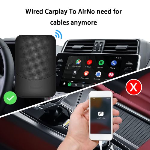Wired To Wireless CarPlay Box Car Wired To Wireless Android
