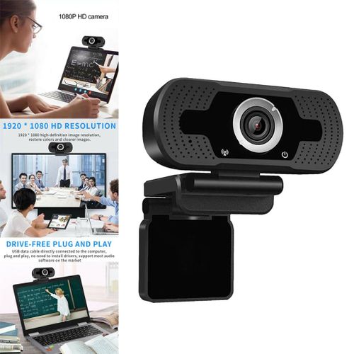 1pc HD Webcam 1080P With Microphone PC Laptop Desktop Android TV USB