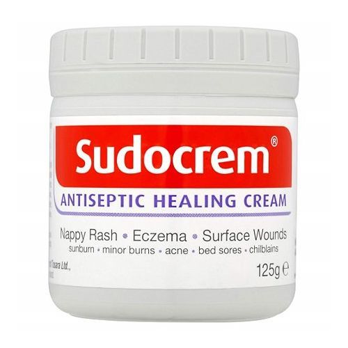 Sudocrem Antiseptic Healing Cream For Nappy Rash, Eczema, Burns & Wounds - 125g