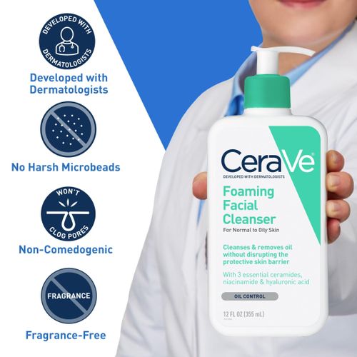 Cerave Foaming Facial Cleanser 355ml