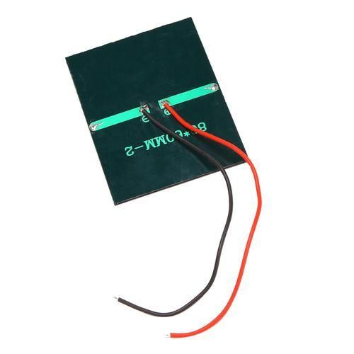 2 pcs 1.5V 400mA 80x60mm MicroMini Power Solar Cells For Solar Panels  DIY Projects  Toys  Battery Charger