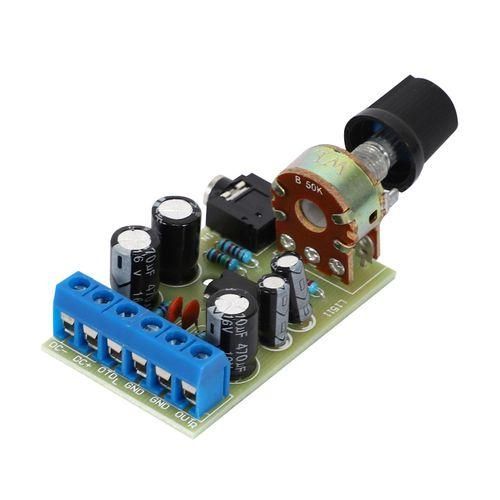 DC1.812V TDA2822M Amplifier 2.0 Channel Stereo 3.5mm Audio Amp Board Module green