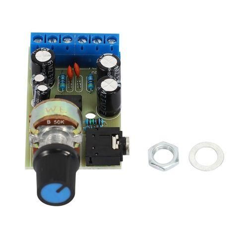 DC1.812V TDA2822M Amplifier 2.0 Channel Stereo 3.5mm Audio Amp Board Module green