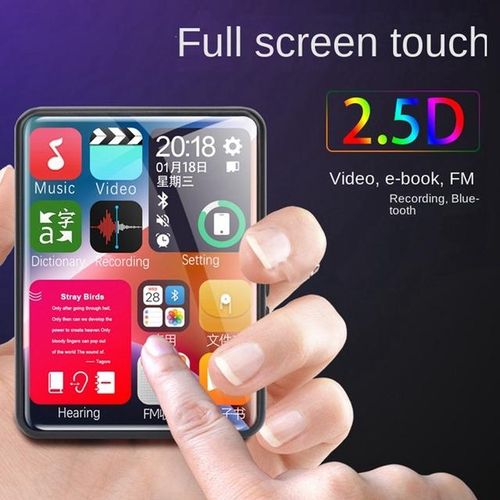 2.4 Inch Touch Screen Mp3 Player Metal Portable Mini Hifi Bluetooth Lossless Audio Recorder Fm Radio Mp4 Video Player Ebook