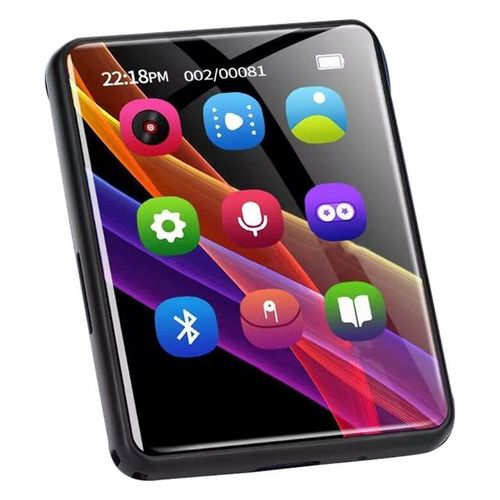 2.4 Inch Touch Screen Mp3 Player Metal Portable Mini Hifi Bluetooth Lossless Audio Recorder Fm Radio Mp4 Video Player Ebook