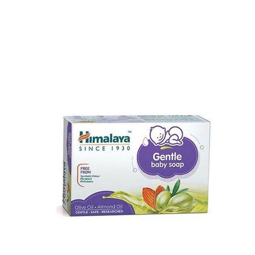 Himalaya Gentle Baby Soap With Almond And Olive Oil 125G-White