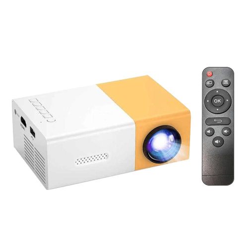 YG300 Mini Projector Audio YG-300 HD USB Mini Projector Support 1080P Home Media Player Home Theater Cinema NO5111