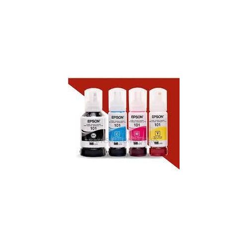 Epson 101 Multipack 4 in 1 ink bottles Black, Magenta, Cyan, Yellow For L4260