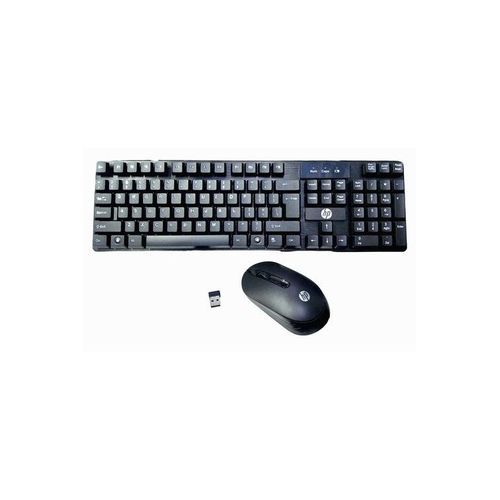 Hp 330 Wireless Black Keyboard And Mouse Set With Numeric Keypad, 2.4GHz Wireless Connection And 1600 DPI, USB Receiver, LED Indicators, Black