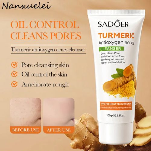 Cerave Sadoer Turmeric Face Wash Cleanser - 100g