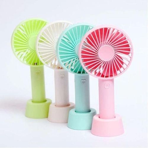 Other Mini Portable USB rechargeable fan - Multicolor